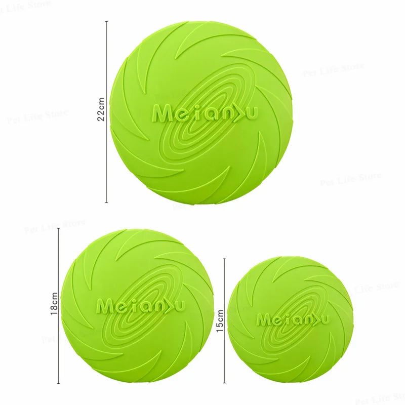 Bite-resistant Dog Flying Disc – Interactive Training & Fetch Toy