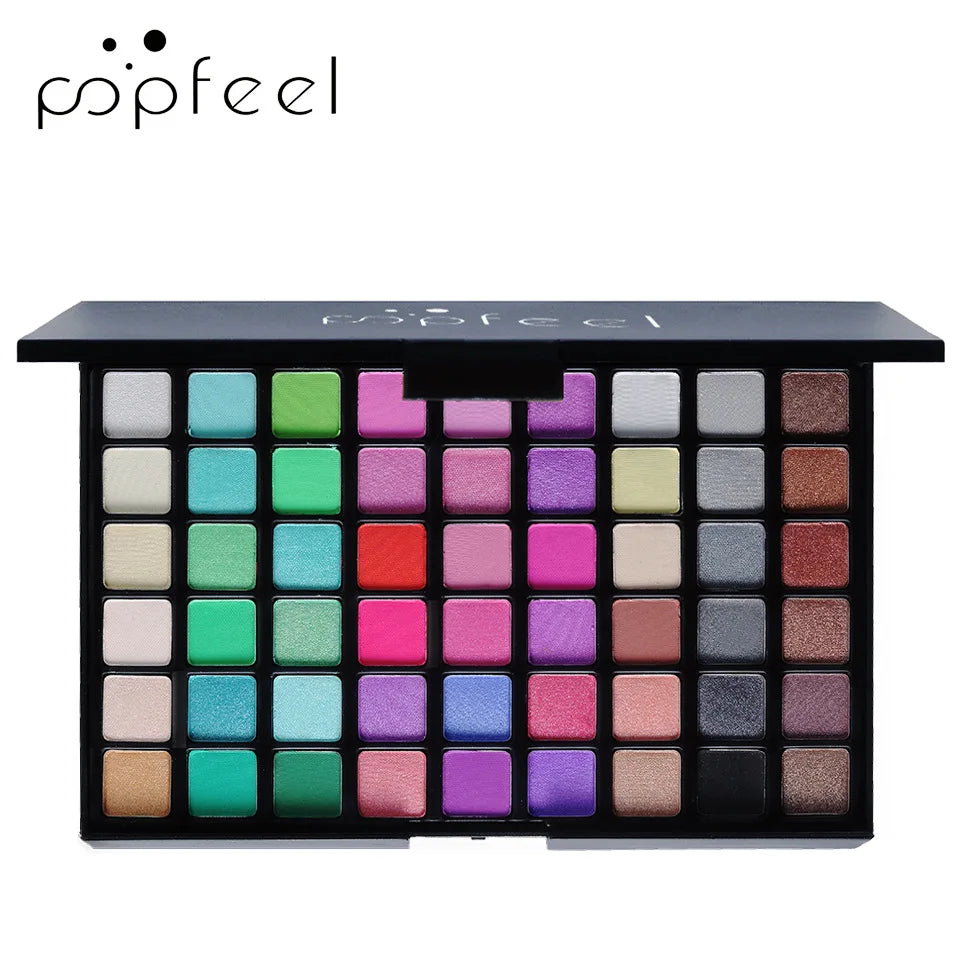 **« Palette fards à paupières 12/29/54 couleurs – Mat, smoky, tons terre, waterproof et pailleté »**