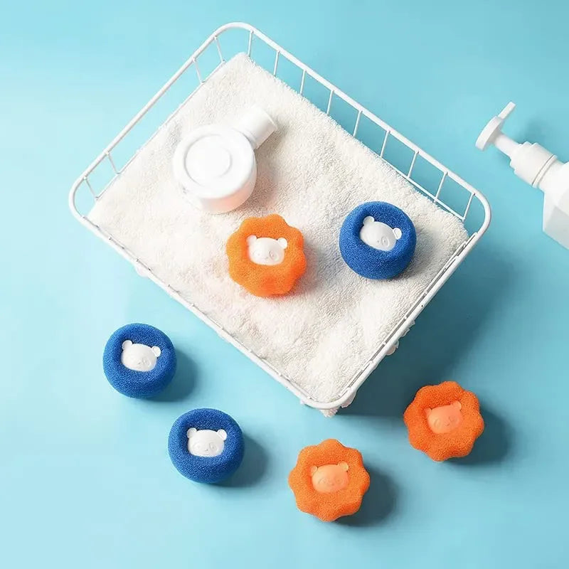 Reusable Pet Hair Remover Laundry Balls – Lint & Fur Catcher for Washing Machines (1–5 Pack)