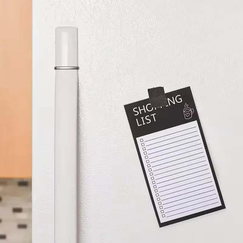 Magnetic Fridge Memo Board – Portable Shopping List & Weekly Planner