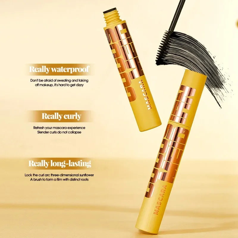 Mascara volumisant allongeant recourbant waterproof anti-bavure cils noirs intense professionnel incontournable