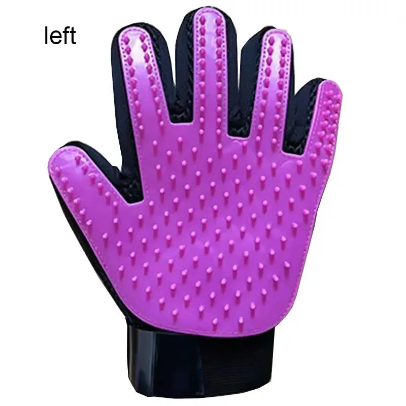 Pet Grooming Glove – Deshedding & Massage Brush for Dogs and Cats