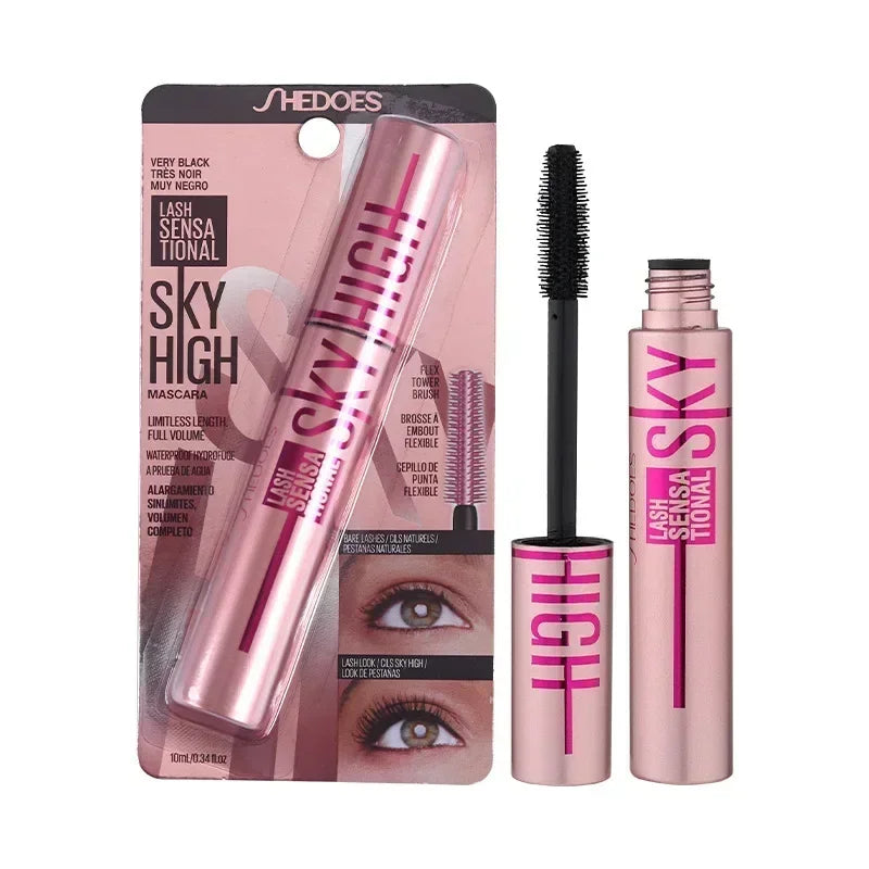 Mascara allongeant cils noir waterproof soyeux longue tenue maquillage coréen