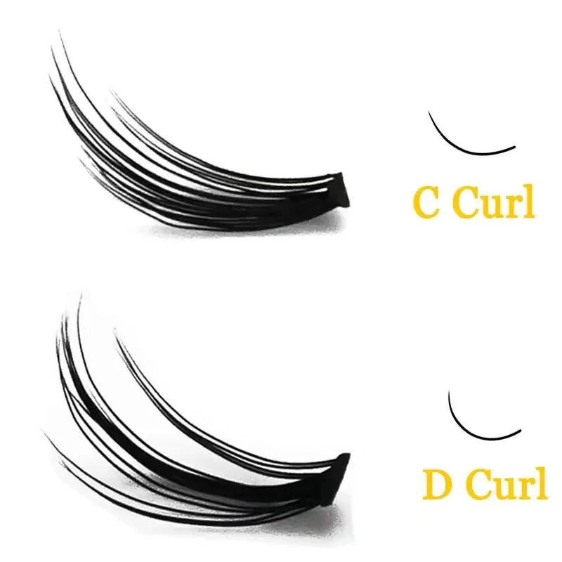 Cils naturels en vison 20D/30D – Cils 3D doux et faux, professionnels – Outil d’extension de cils pour maquillage