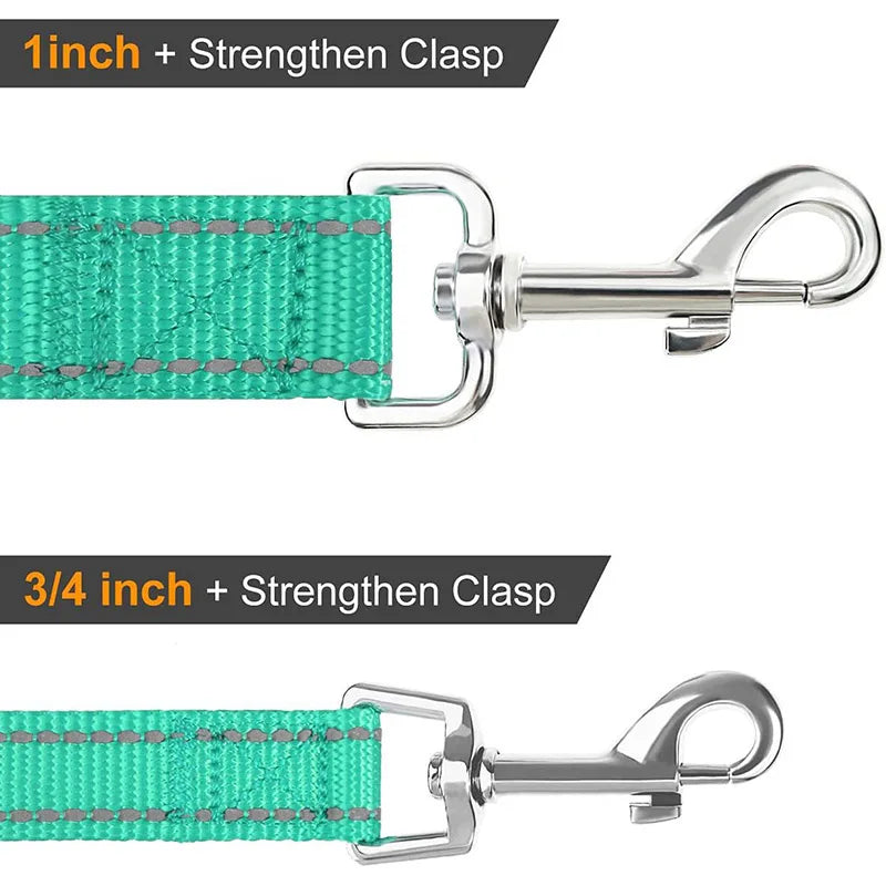 Reflective Pet Leash – Adjustable Walking & Training Lead for Dogs & Cats