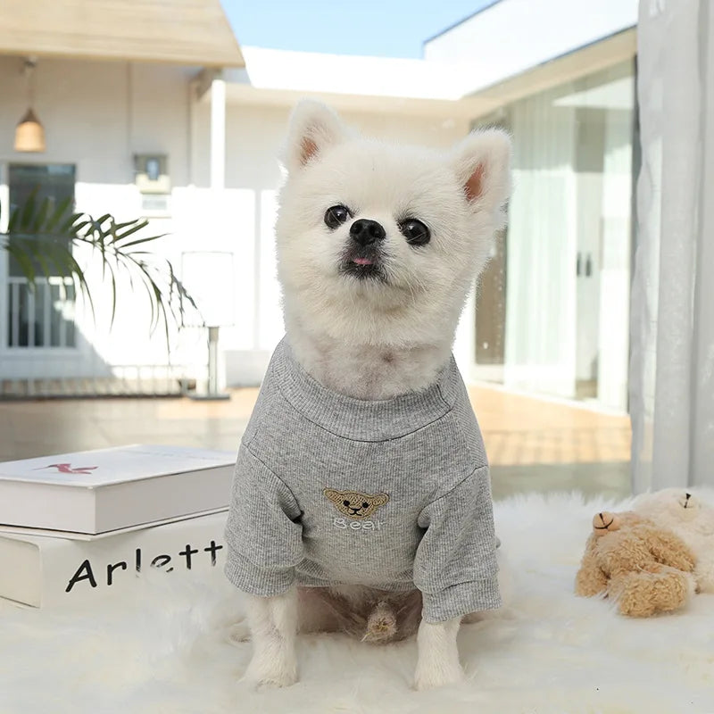 Winter Fleece Pet Sweatshirt – Warm Jacket for Dogs & Cats