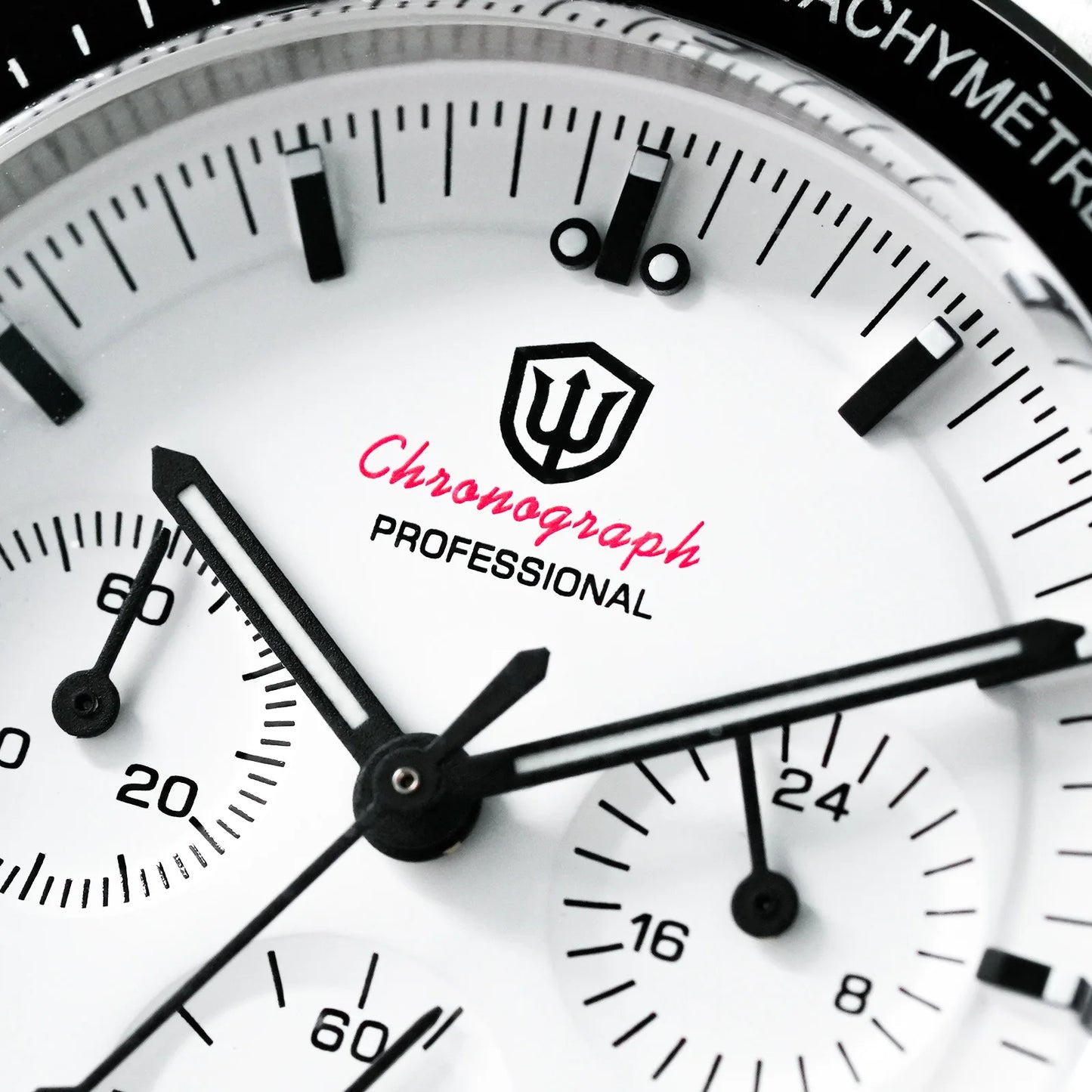 Montre à Quartz VK63 chronographe mouvement saphir cristal BGW9 lumineux 20Bar étanche 40mm montres Vintage