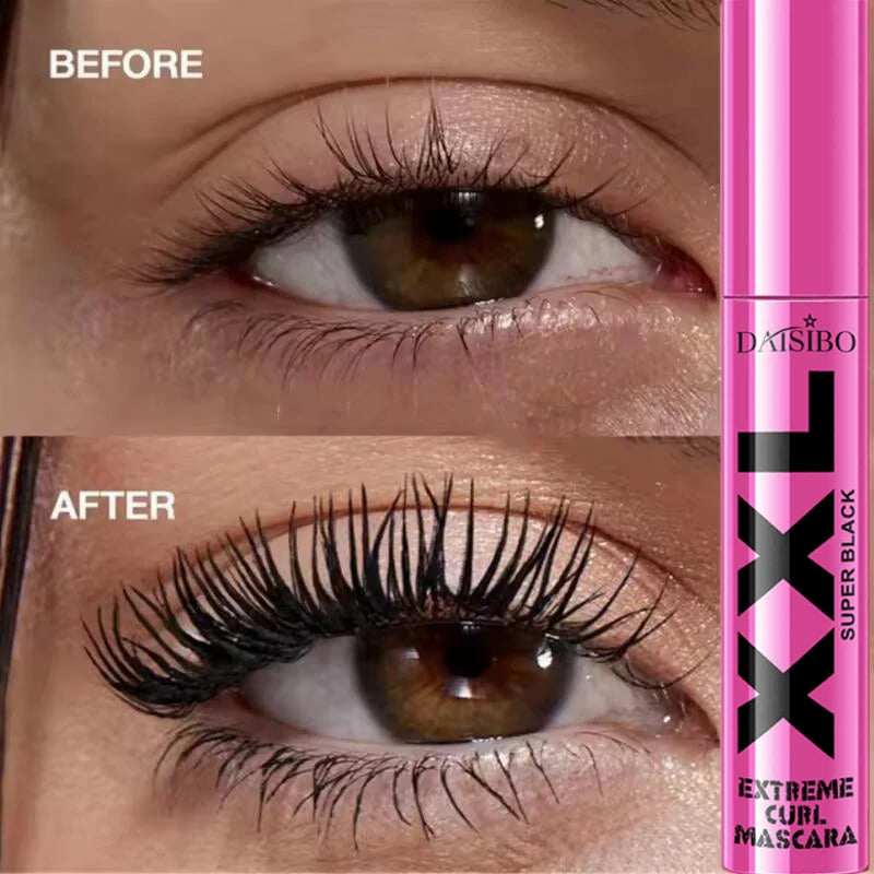 Mascara 5D extensions cils volumisant longue tenue waterproof anti-bavure noir séchage rapide