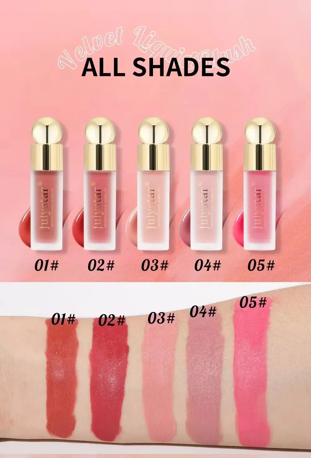 Blush stick multifonction – Pour joues et visage, crème blush naturelle, longue tenue – Haute intensité de couleur, illumine le teint, waterproof