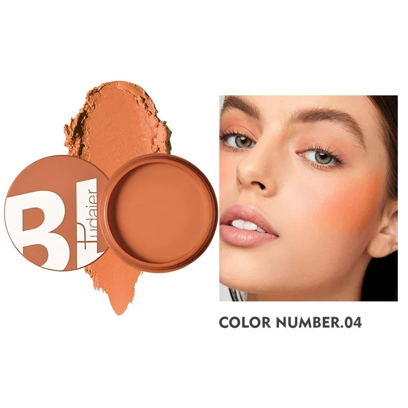 Blush gel  pour femmes maquillage quotidien et fêtes tous types de peau waterproof mat et lumineux contour joues