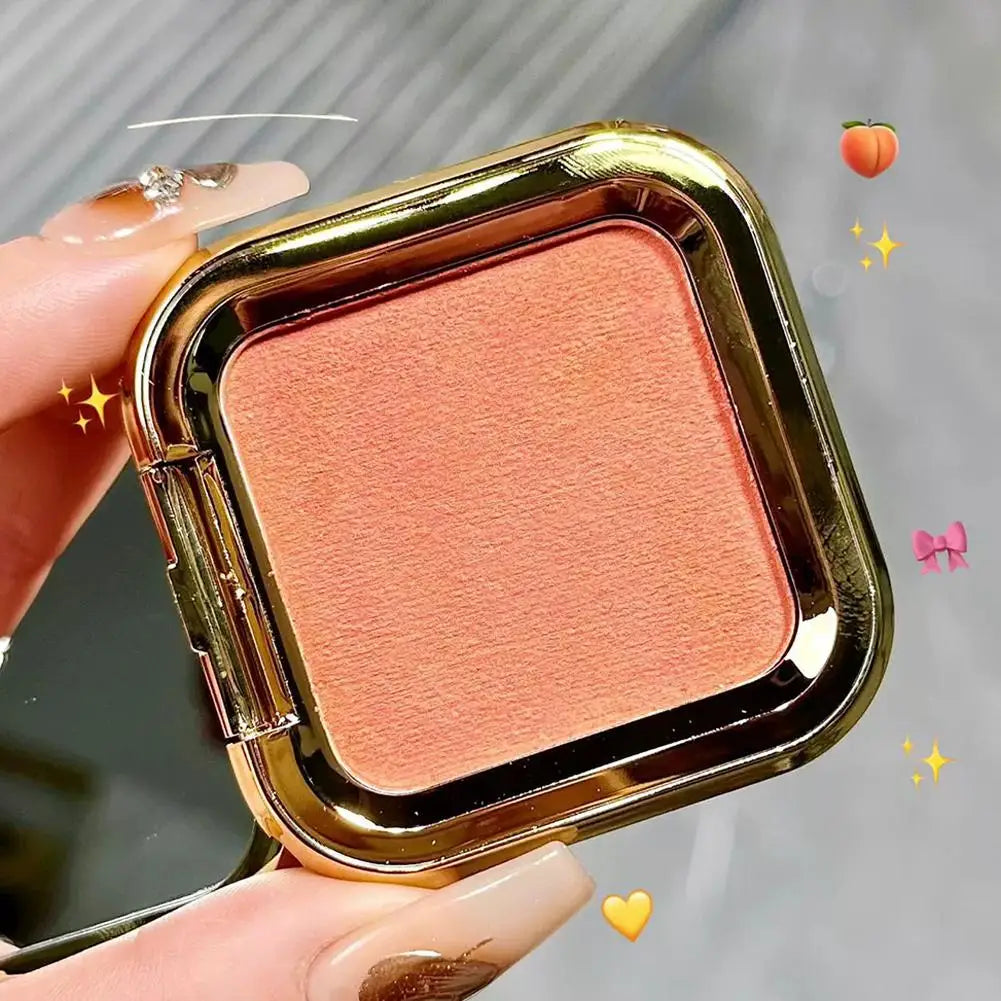 Blush Crème 3D — Fini Mat et Perlé, Teinte Naturelle et Longue Tenue, Rendu Couleur Intense, Contour du Visage et Ombre à Paupières