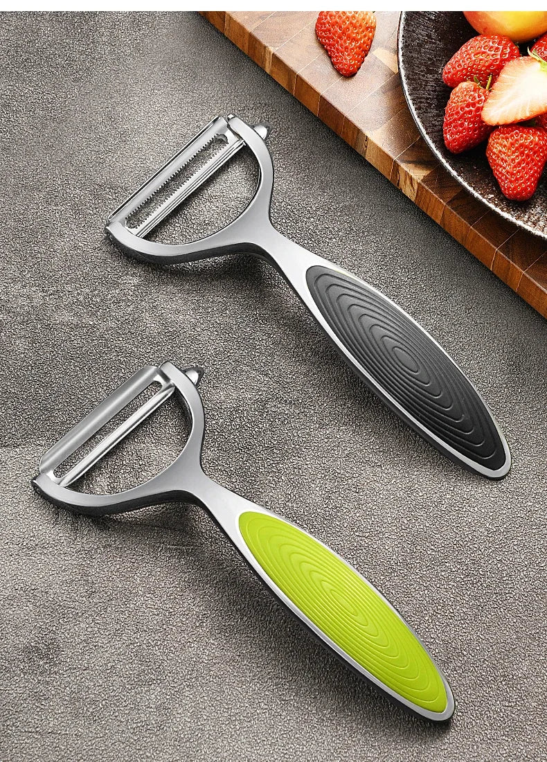 Stainless Steel Vegetable Peeler – Multifunction Potato, Carrot & Fruit Peeler Kitchen Tool
