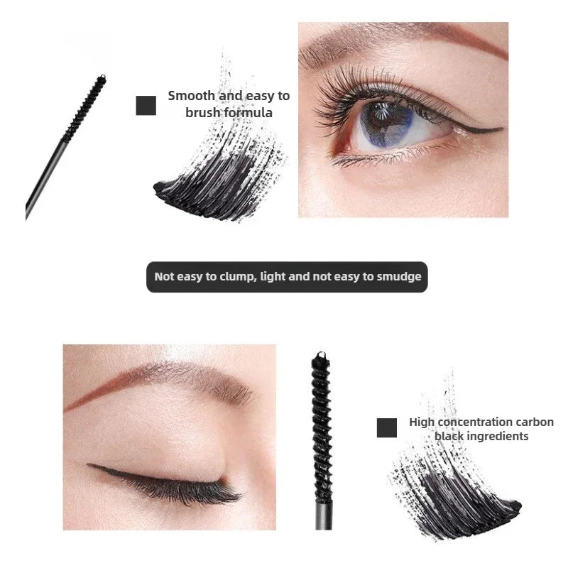 Mascara noir et marron 3D allongeant cils volume extra waterproof cils naturels maquillage coréen