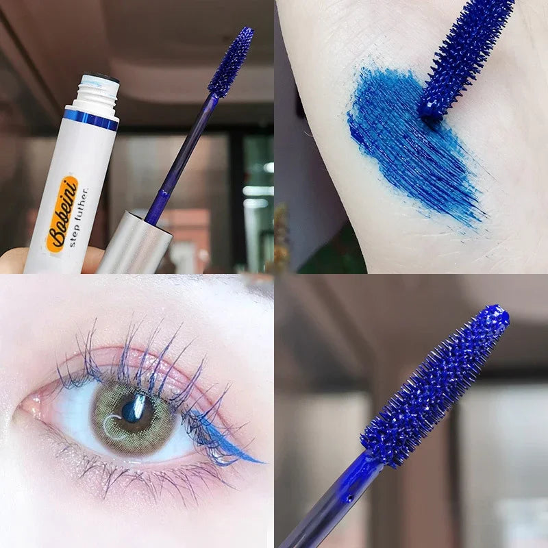 **« Mascara 4 couleurs épais – Recourbant, allongeant, waterproof et longue tenue »**