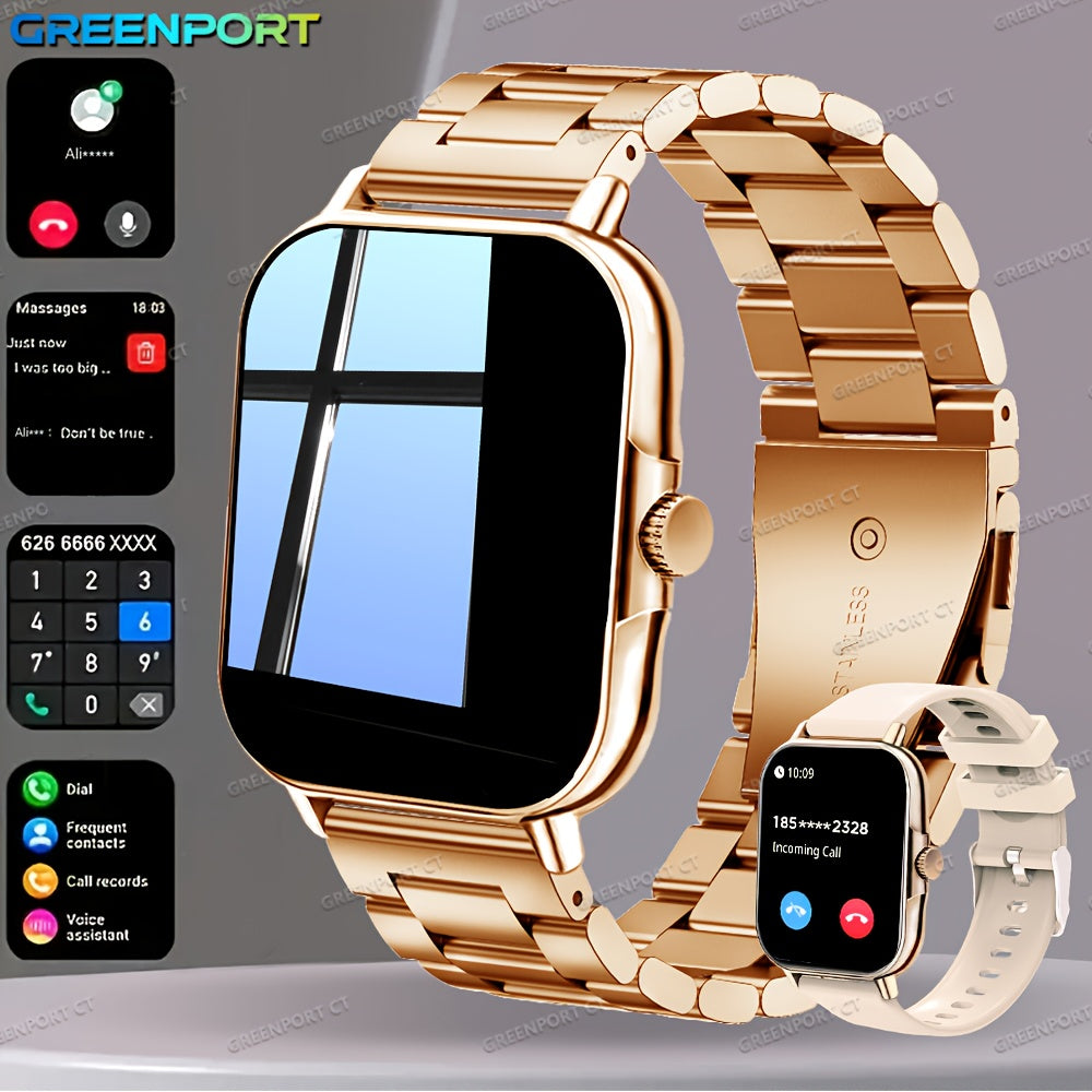 Montre Connectée 2025 Homme & Femme – Dernier Modèle avec Fonctions Multiples : Mode Sport, Alertes Messages, Notifications d’Appels, Réveil, Batterie Rechargeable USB