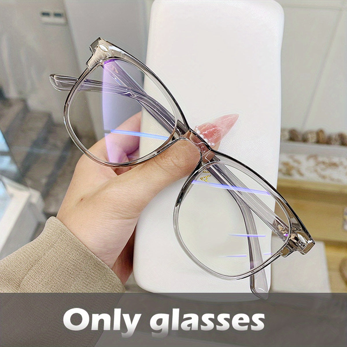 Cabecade – Monture de Lunettes Anti-Lumière Bleue | Protection des Yeux