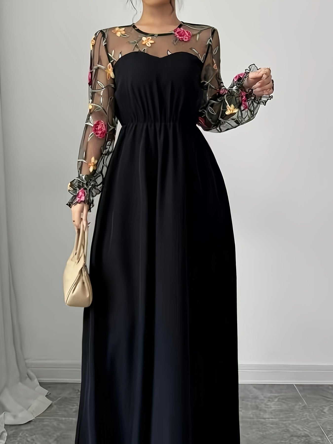 Women's Fashion Embroidered Dress