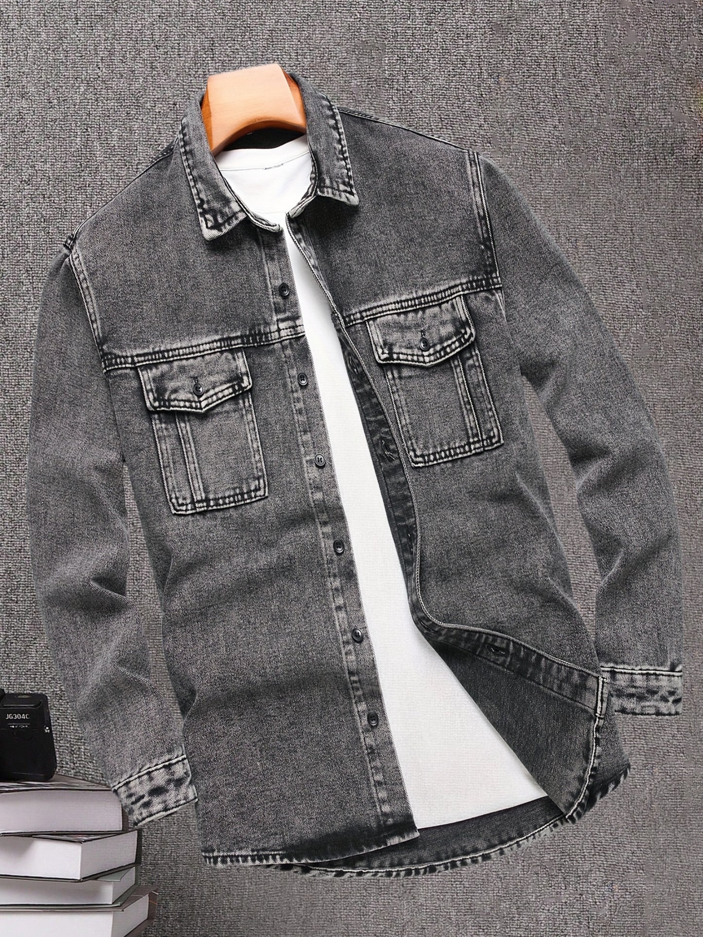 Men'S Denim Shirt