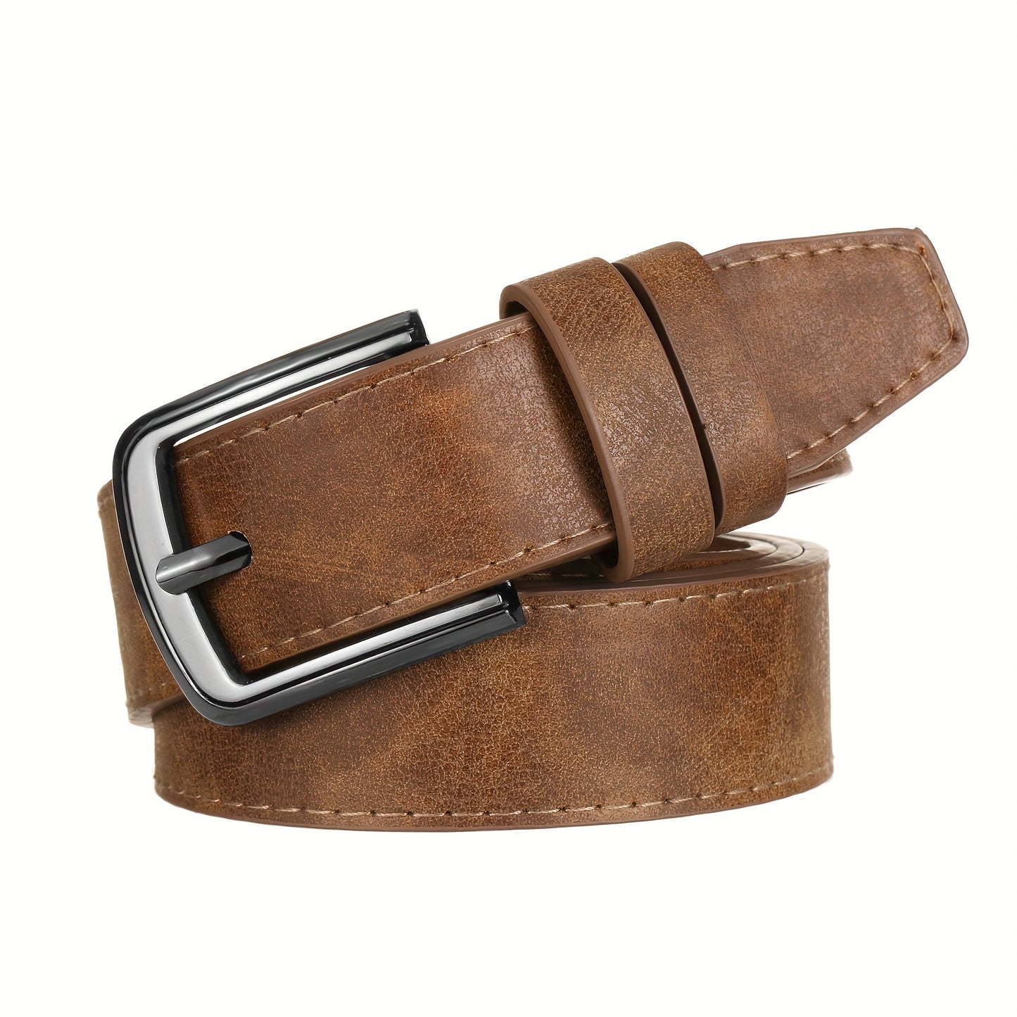 Ceinture Homme Large avec Boucle en Alliage – Pour Jeans et Pantalons, Style Simple et Tendance, Ceinture Sportive Décontractée pour Usage Quotidien