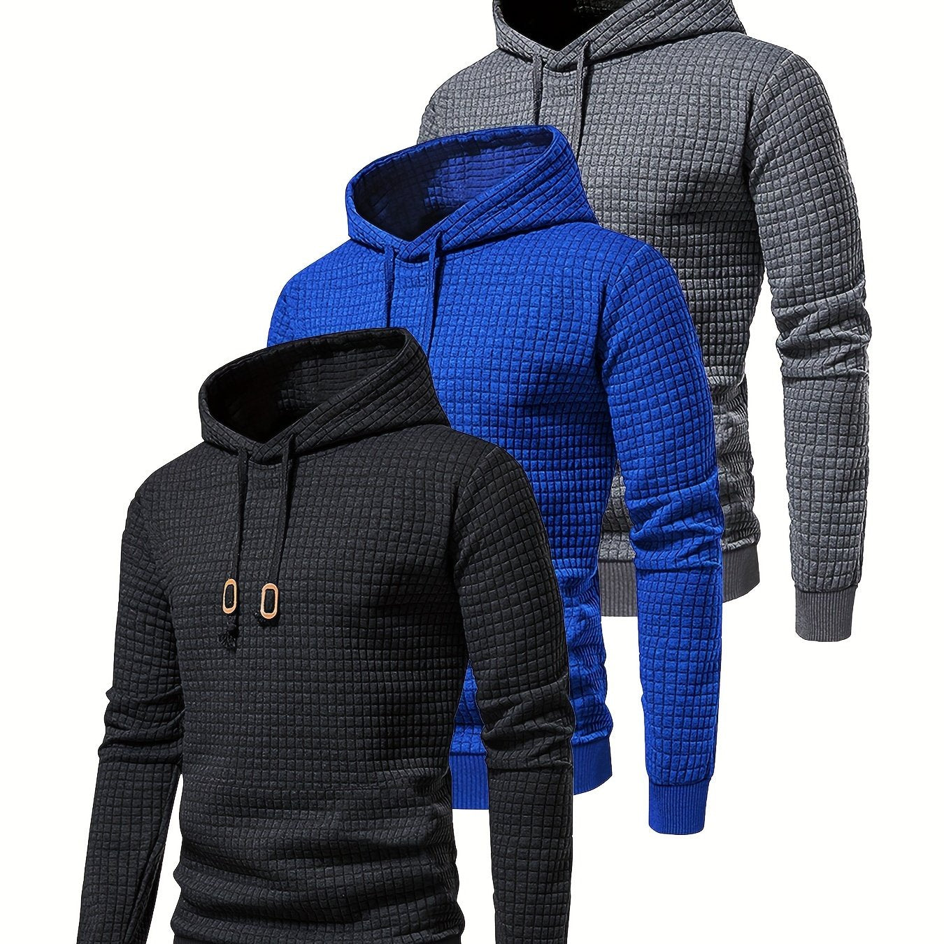 3pcs Sweatshirts Sport Homme