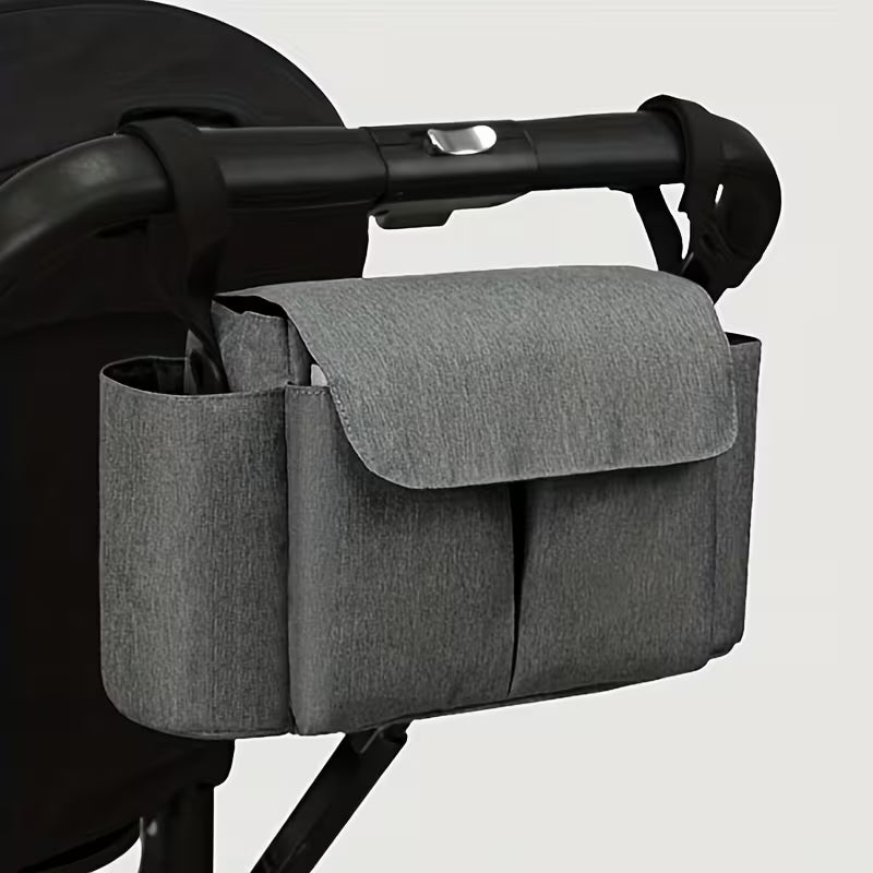 Premium Stroller Organizer Bag – Large Capacity Baby Storage Organizer with Easy-Attach Straps