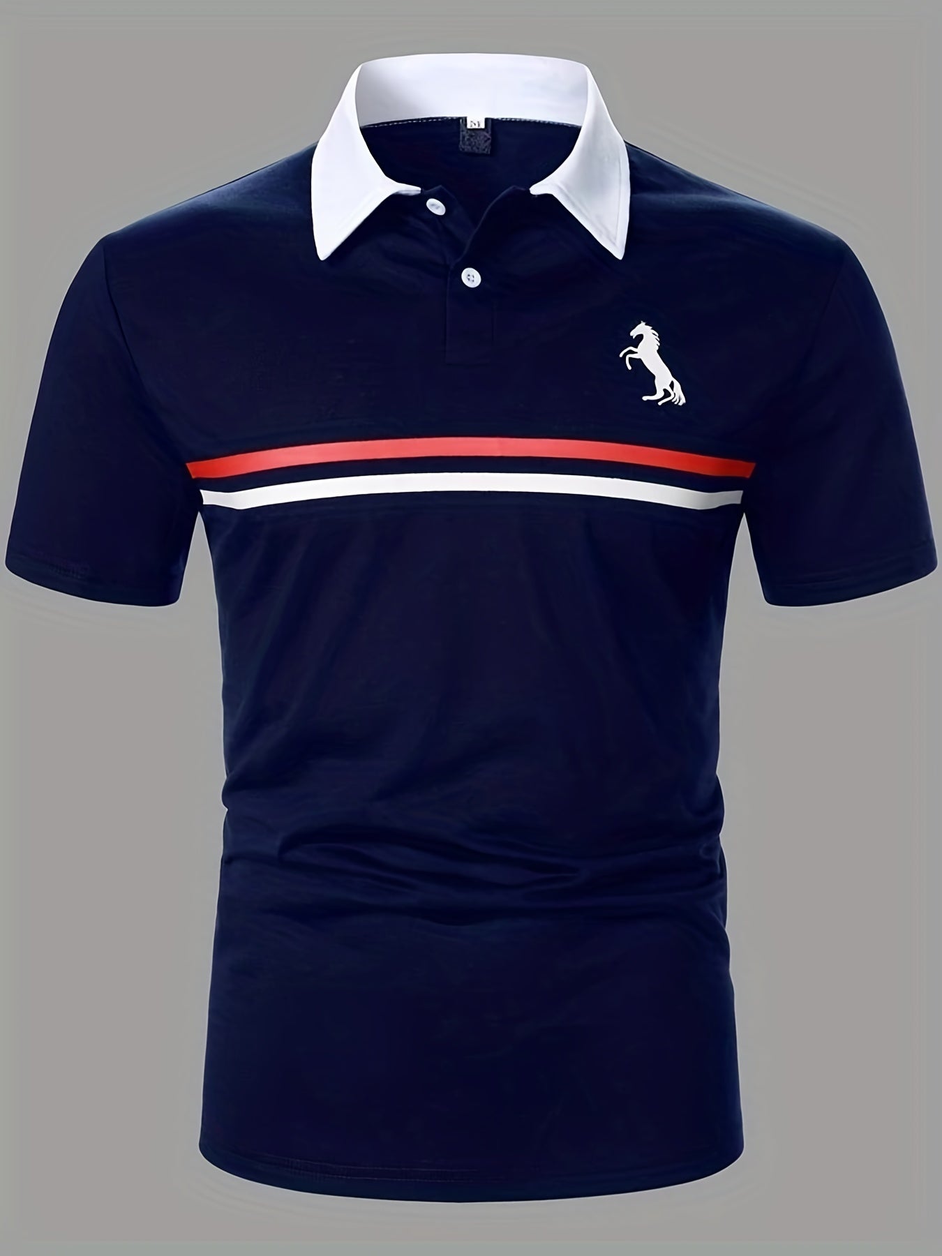 Men's Fashion Casual Short Sleeve Printed Shirt