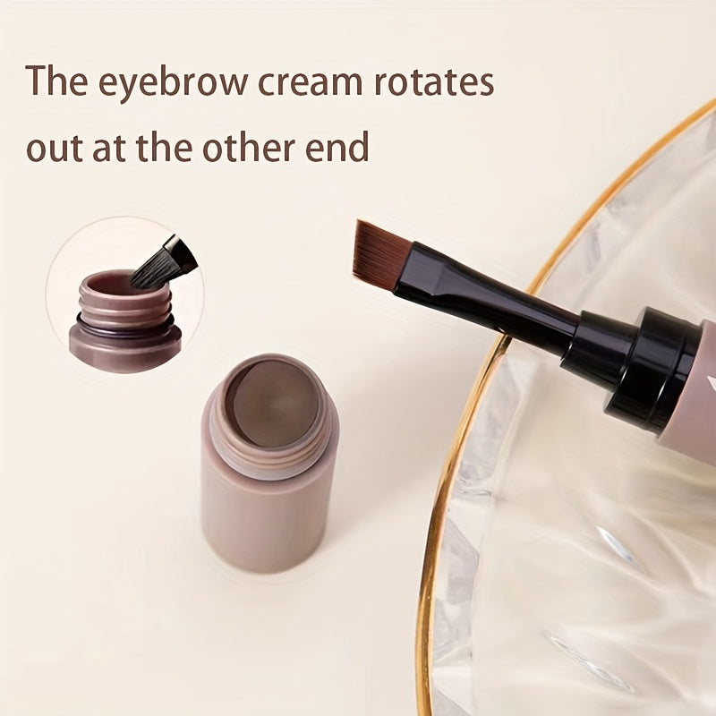 Crème à sourcils double embout waterproof et anti-transpiration – Longue tenue