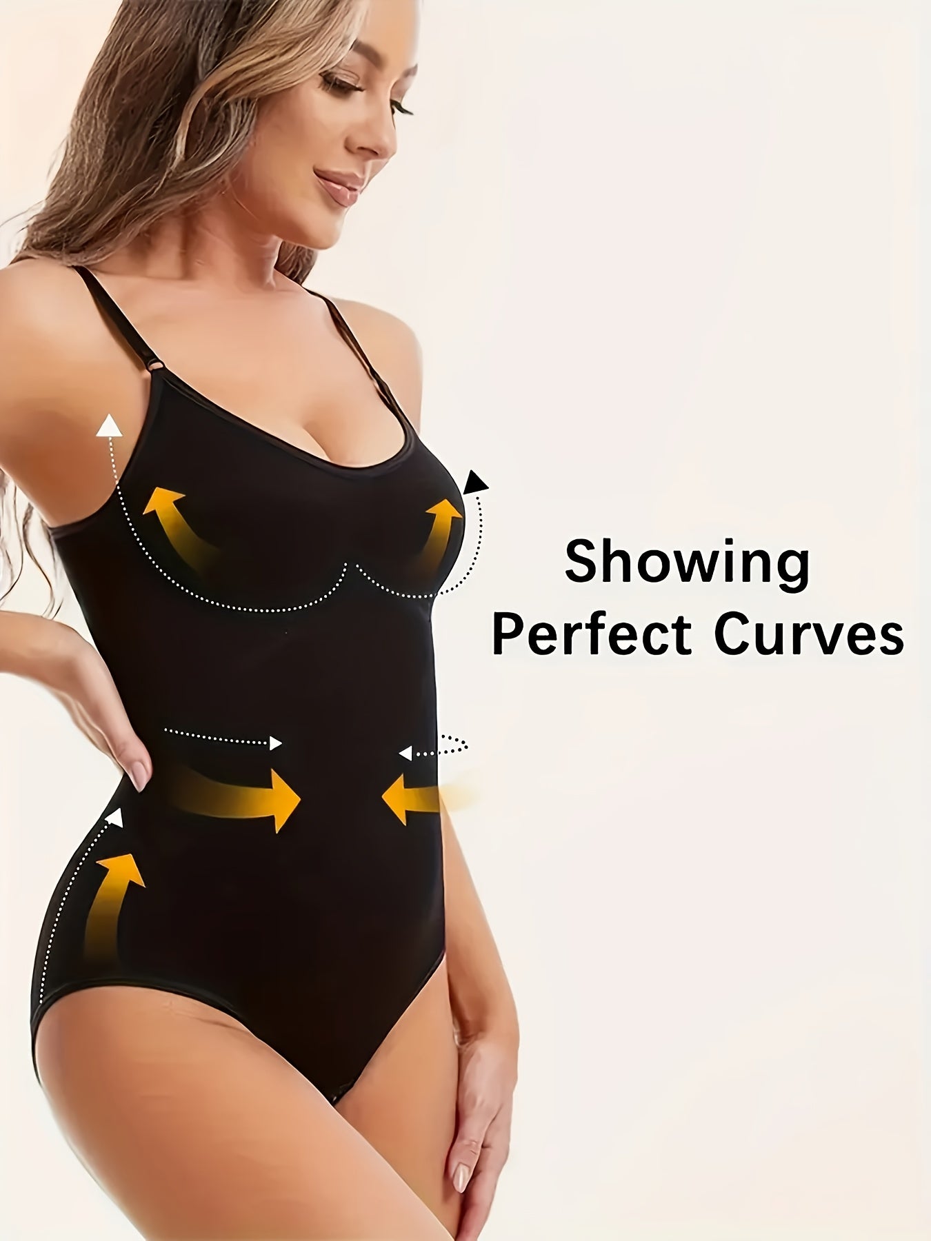 Ensemble 3 pièces de shapewear pour femmes – contrôle du ventre, design sans couture avec effet lifting des fesses, fermetures à boutons-pression, sous-vêtements sculptants élégants, ajustement confortable, slips taille haute