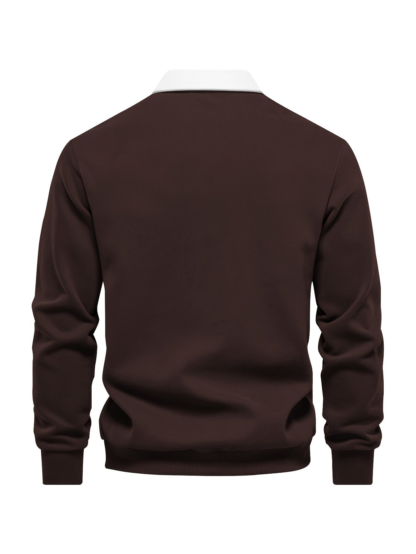 Men's Casual -Lined Long Sleeve Shirt, Comfortable Fabric for Autumn and Winter