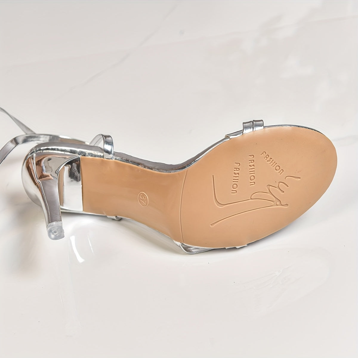 Sandales d’Été Élégantes pour Femme 2025 – Talons Aiguilles Bout Ouvert, Bride à Cheville Ajustable, Tige en PU, Parfaites pour Mariages, Soirées et Événements Formels – Talon Épais, Chaussures Invité Mariage, Lanières Croisées