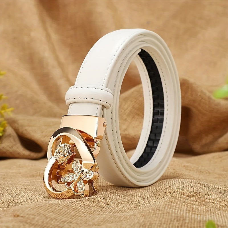 Nouvelle ceinture femme – Marque de luxe, designer célèbre, couleur candy, haute qualité, ceinture pour robe avec boucle automatique