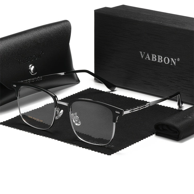 Lunettes Homme à Monture Métallique – Style Business & Tendance