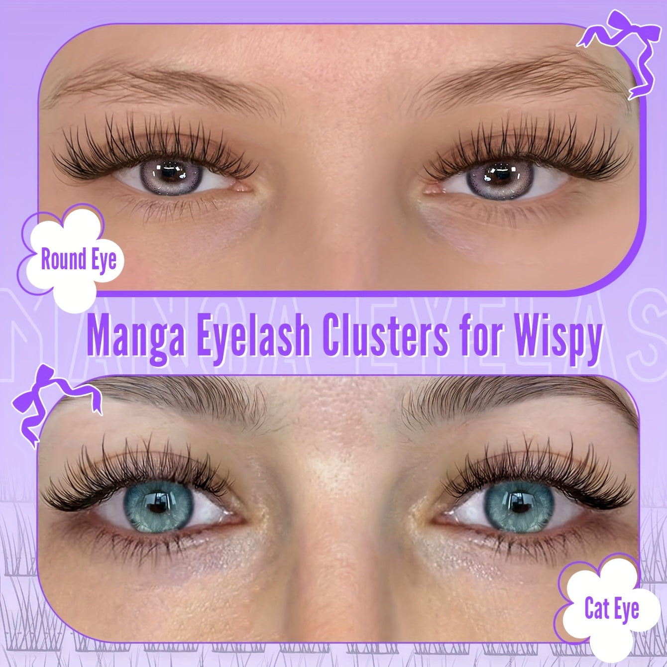 10 Rangées de Cils Individuels Naturels / 154 Paquets – Cils Wispy en Extensions DIY, 10-12 mm, Style Manga, Queue de Poisson, C Curl, Débutant-Friendly, Réutilisables