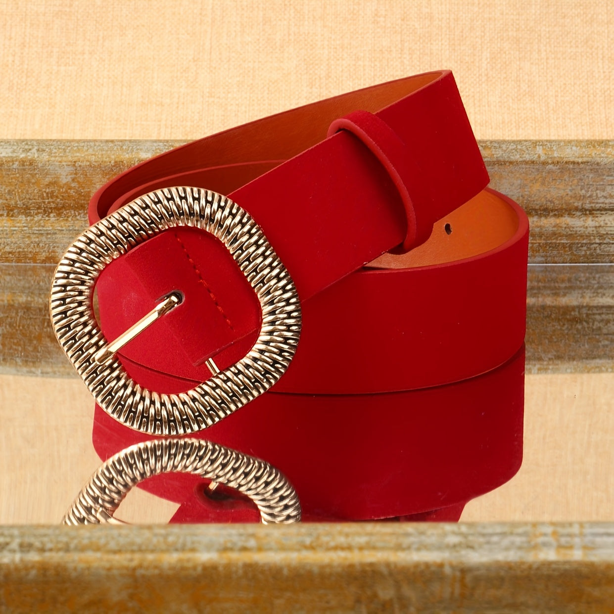 1 lot de 3 ceintures rétro simples et polyvalentes pour femmes – Idéales pour le travail, les sorties ou les passionnées de style, ensemble tendance en PU et suède