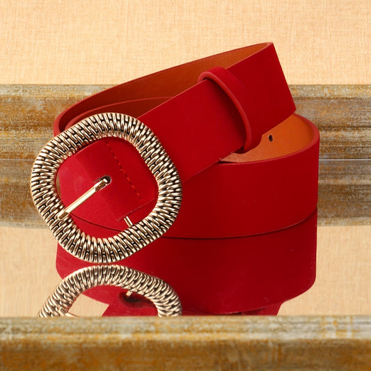 1 lot de 3 ceintures rétro simples et polyvalentes pour femmes – Idéales pour le travail, les sorties ou les passionnées de style, ensemble tendance en PU et suède