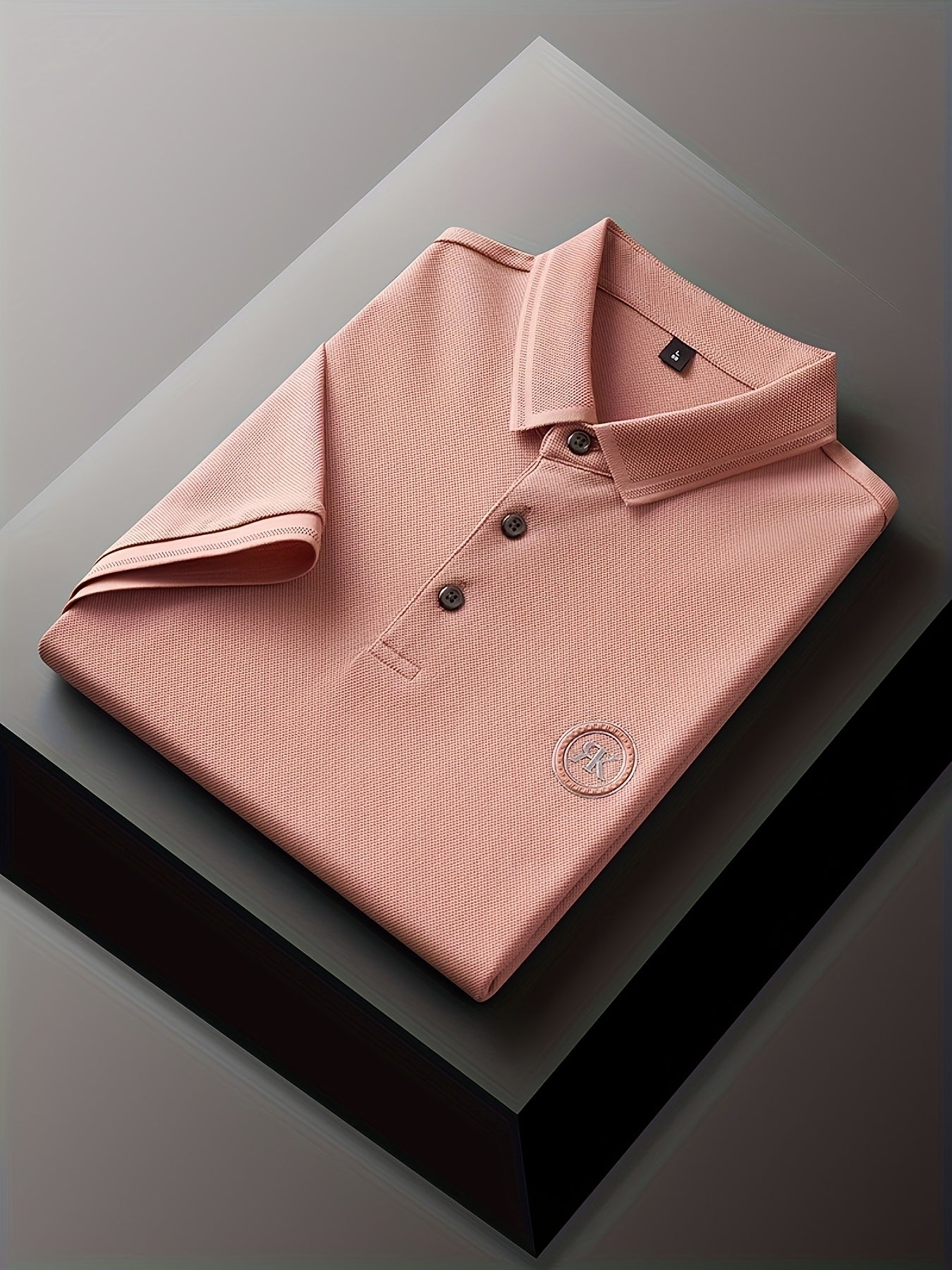 Breathable Business Polo Shirt, a Simple And Stylish Short-Sleeve Top.