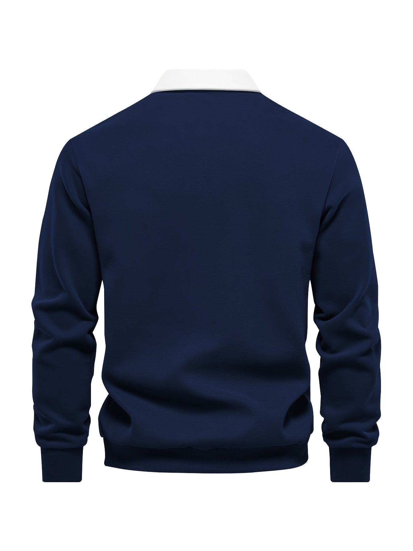 Men's Casual -Lined Long Sleeve Shirt, Comfortable Fabric for Autumn and Winter