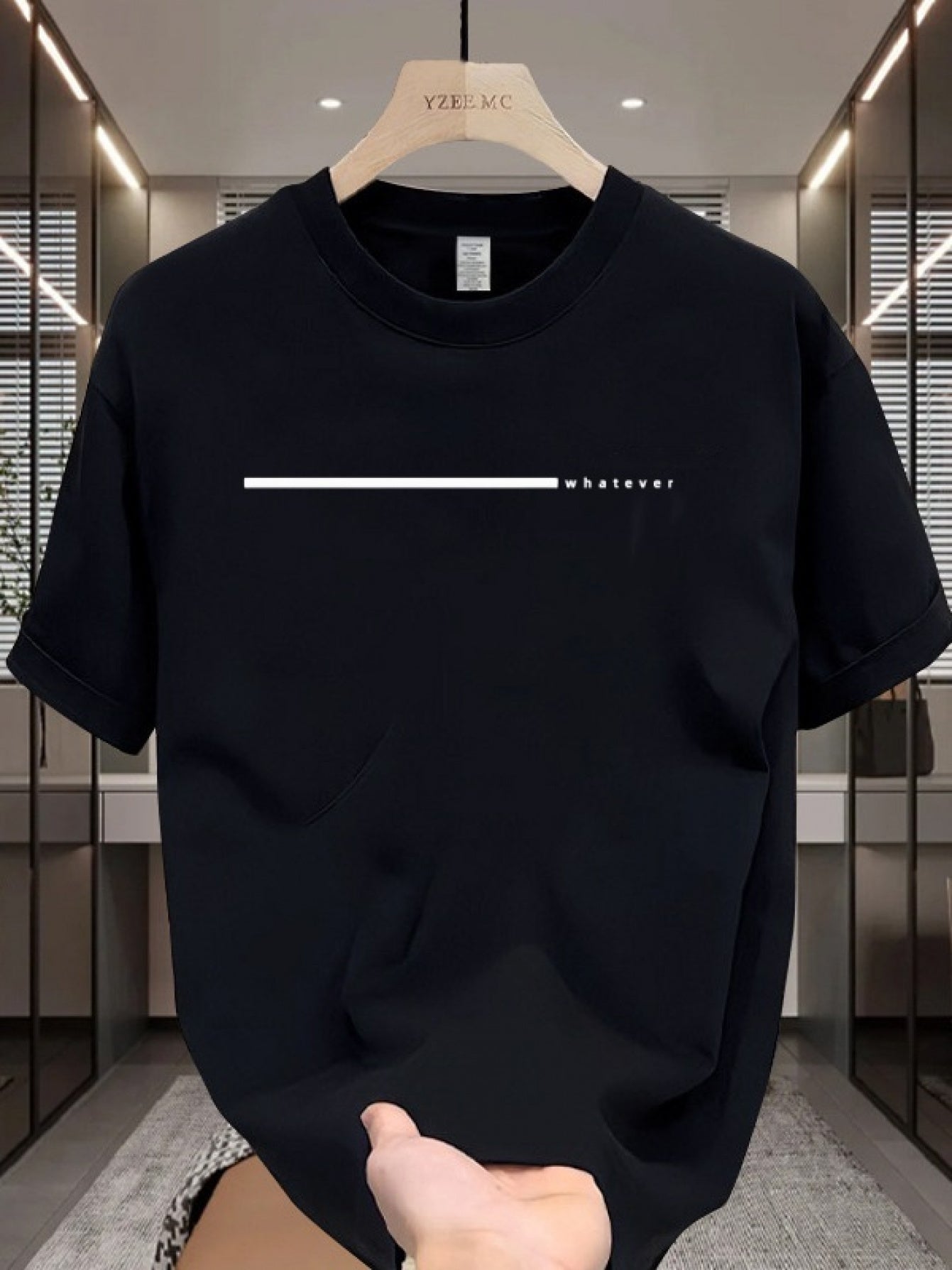 Men's 100% Cotton Oversized T-Shirt - Minimalist White Round Neck Short Sleeve Casual Casual Attire, All-Season Comfortable Breathable Layering Essential, Versatile Basic Tee for Men (Machine Washable, White) - Gym, Office &