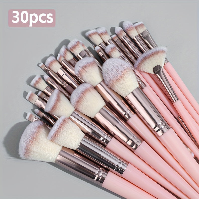 Ensemble 30 Pinceaux Maquillage – Finition Parfaite & Polyvalente