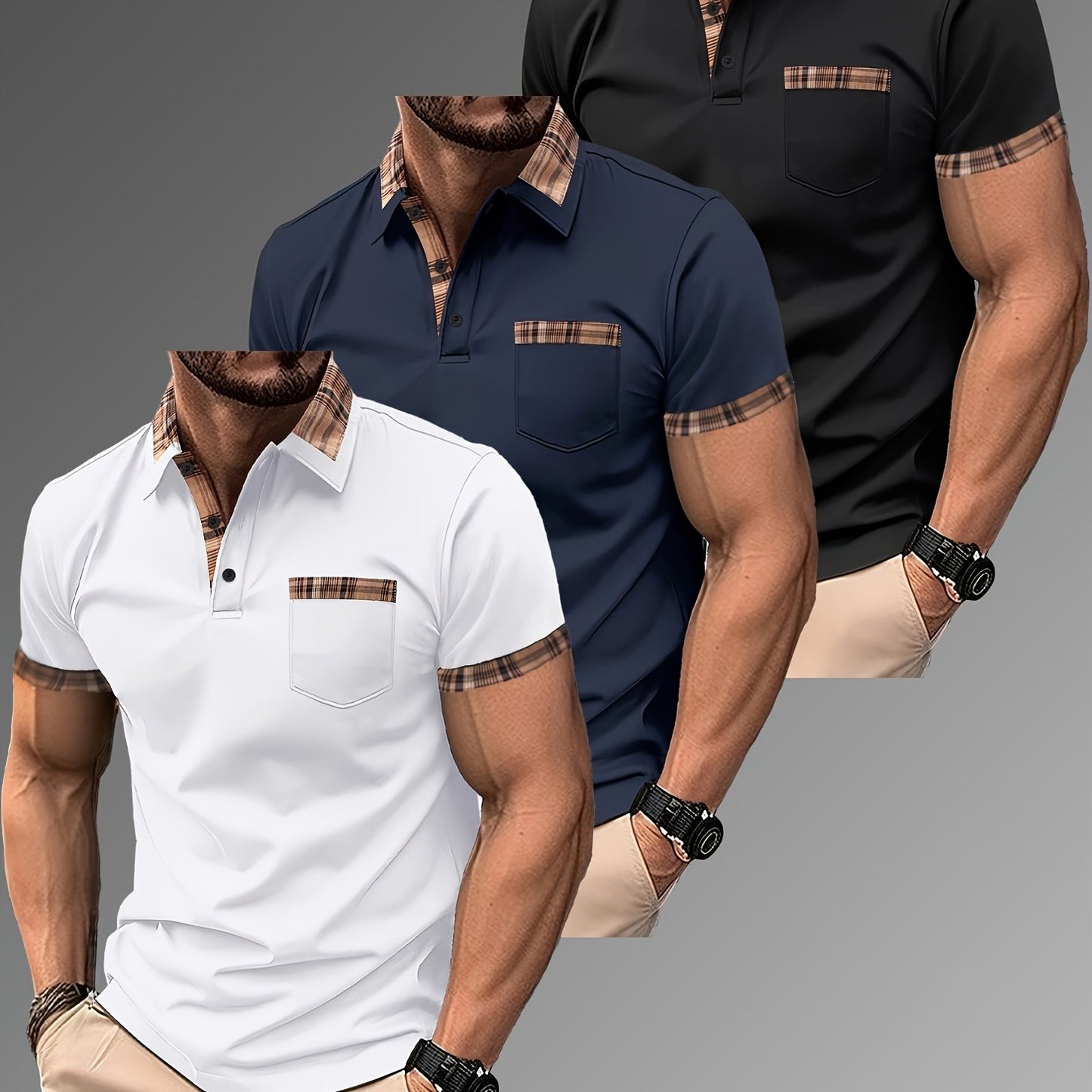 New Three-Piece Set of Men'S Casual Office Attire