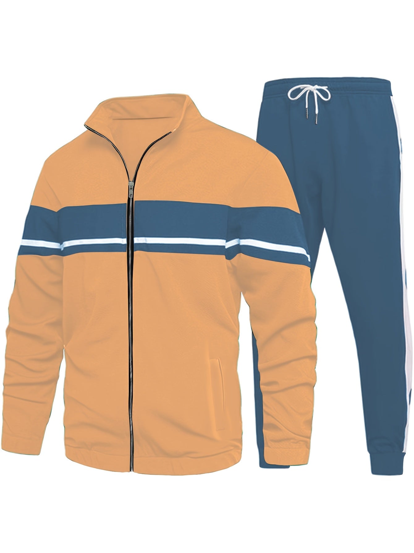 Ensemble Sport Décontracté Grande Taille Homme