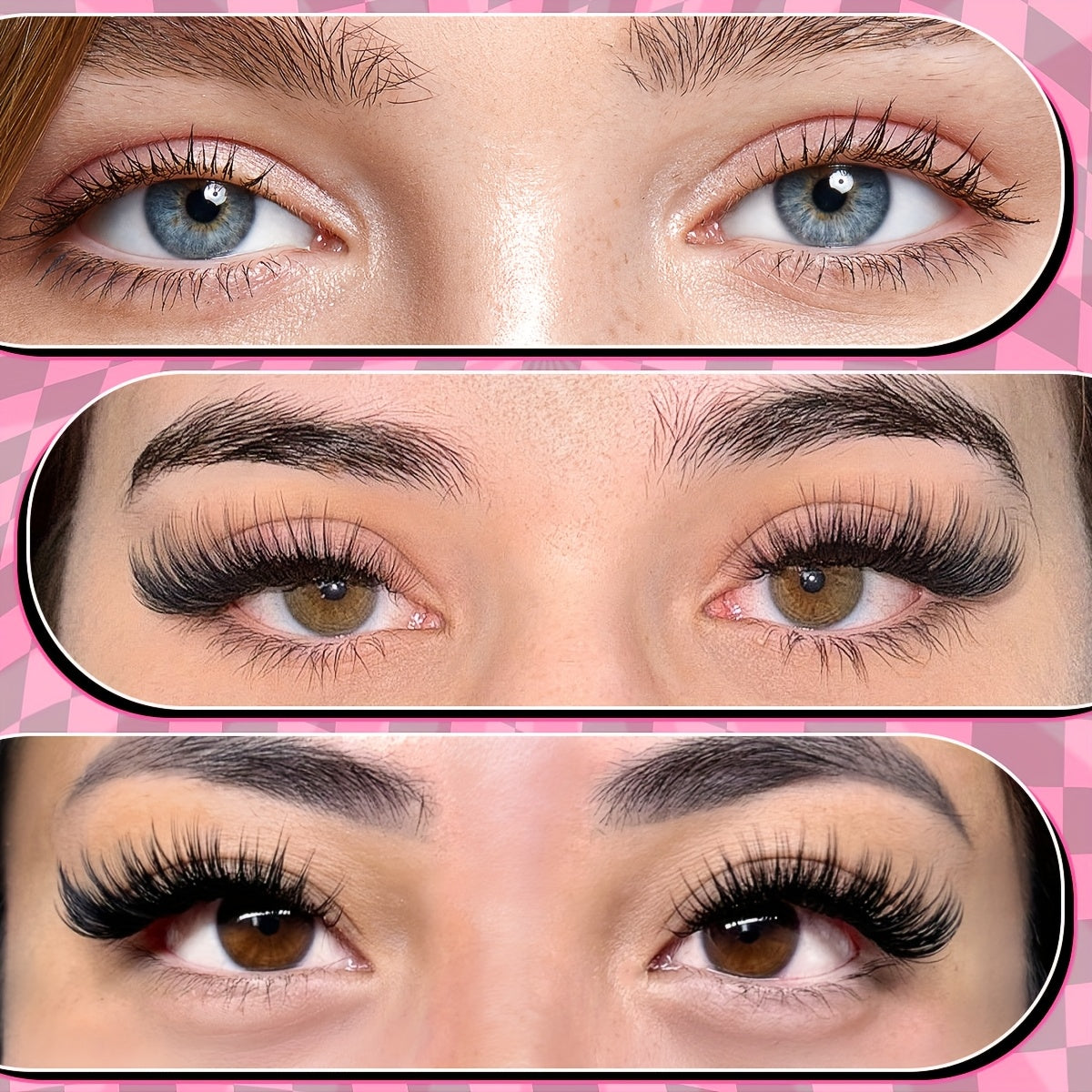 160/200 faux cils en touffes 30D 40D 80D - Cils individuels légers et vaporeux pour un regard naturel, courbure D, longueurs 6-12 mm/13-15 mm/8-16 mm, extensions de cils réutilisables à faire soi-même, idéales pour les débutantes