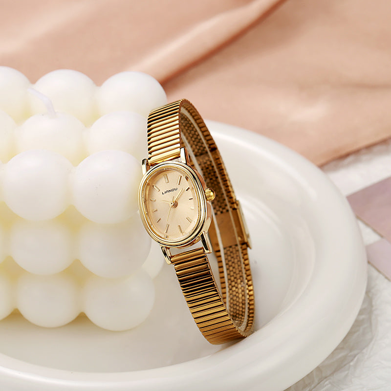 Montre de Luxe – Argent/Or, Accessoire Élégant et Stylé