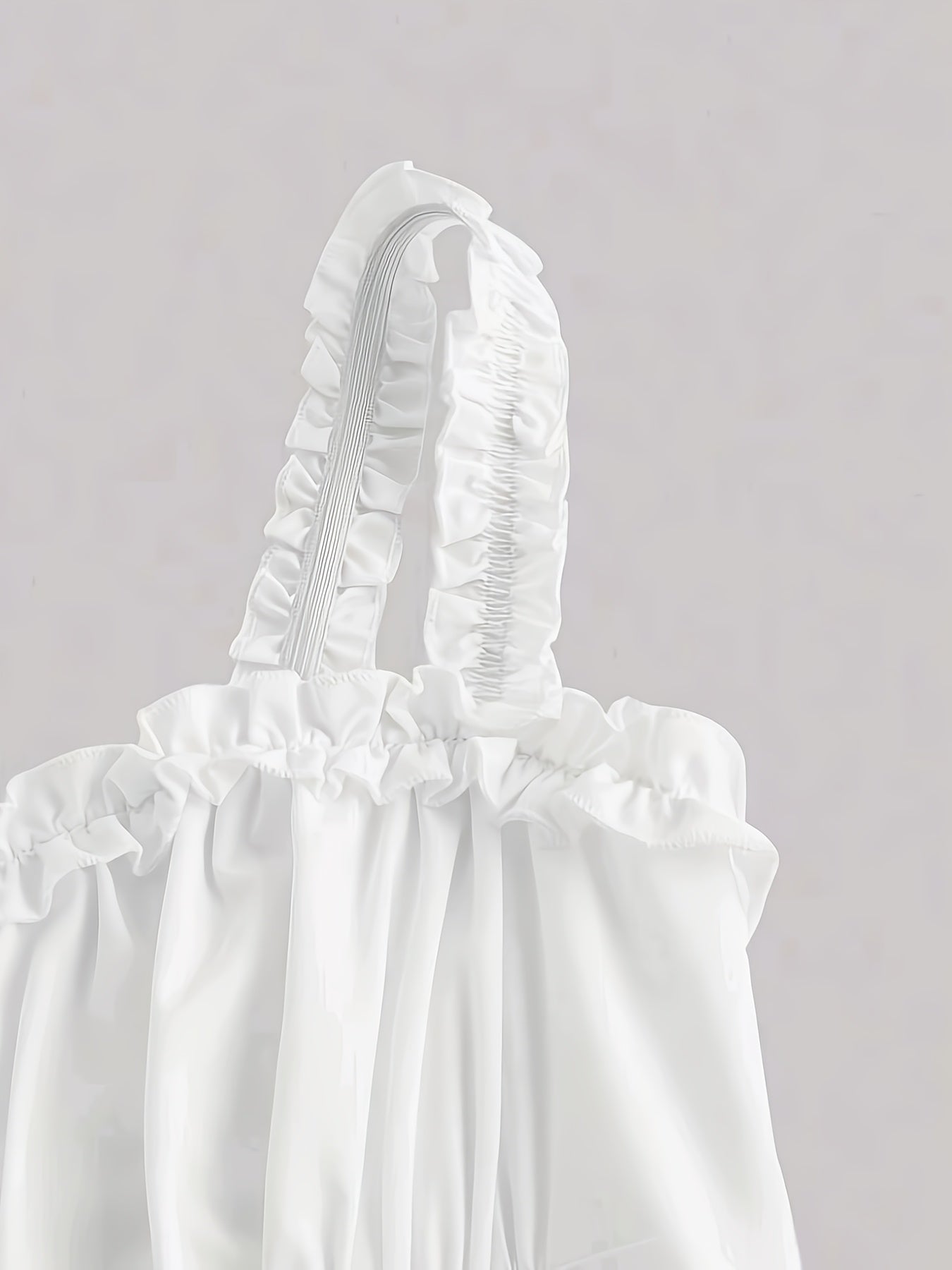 Robe romantique vintage à ourlet volanté pour femme