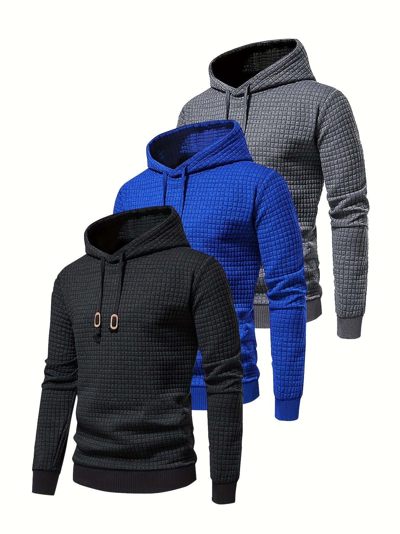 3pcs Sweatshirts Sport Homme