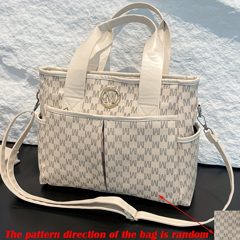 Sac à main femmes bandoulière logo M fermeture éclair detachable