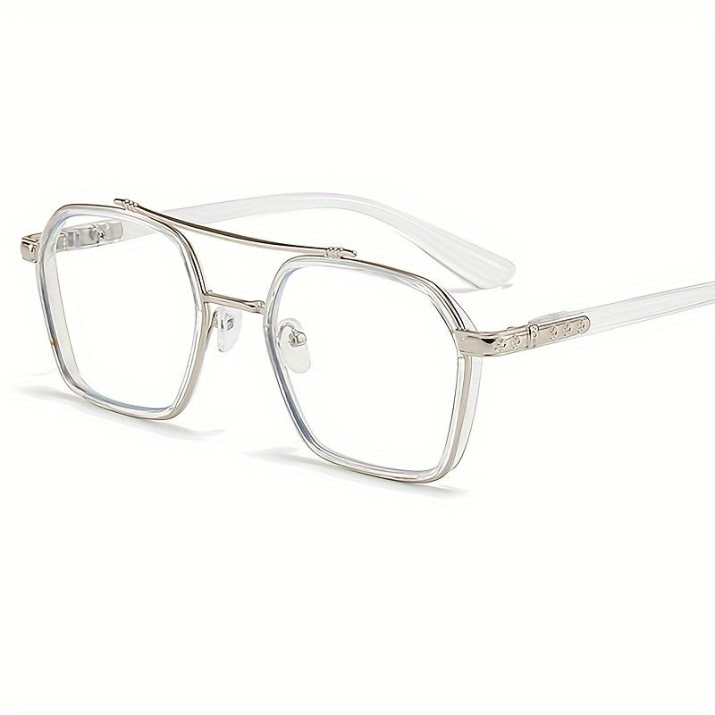 Trendy Square Glasses for Men And Women, Without Battery