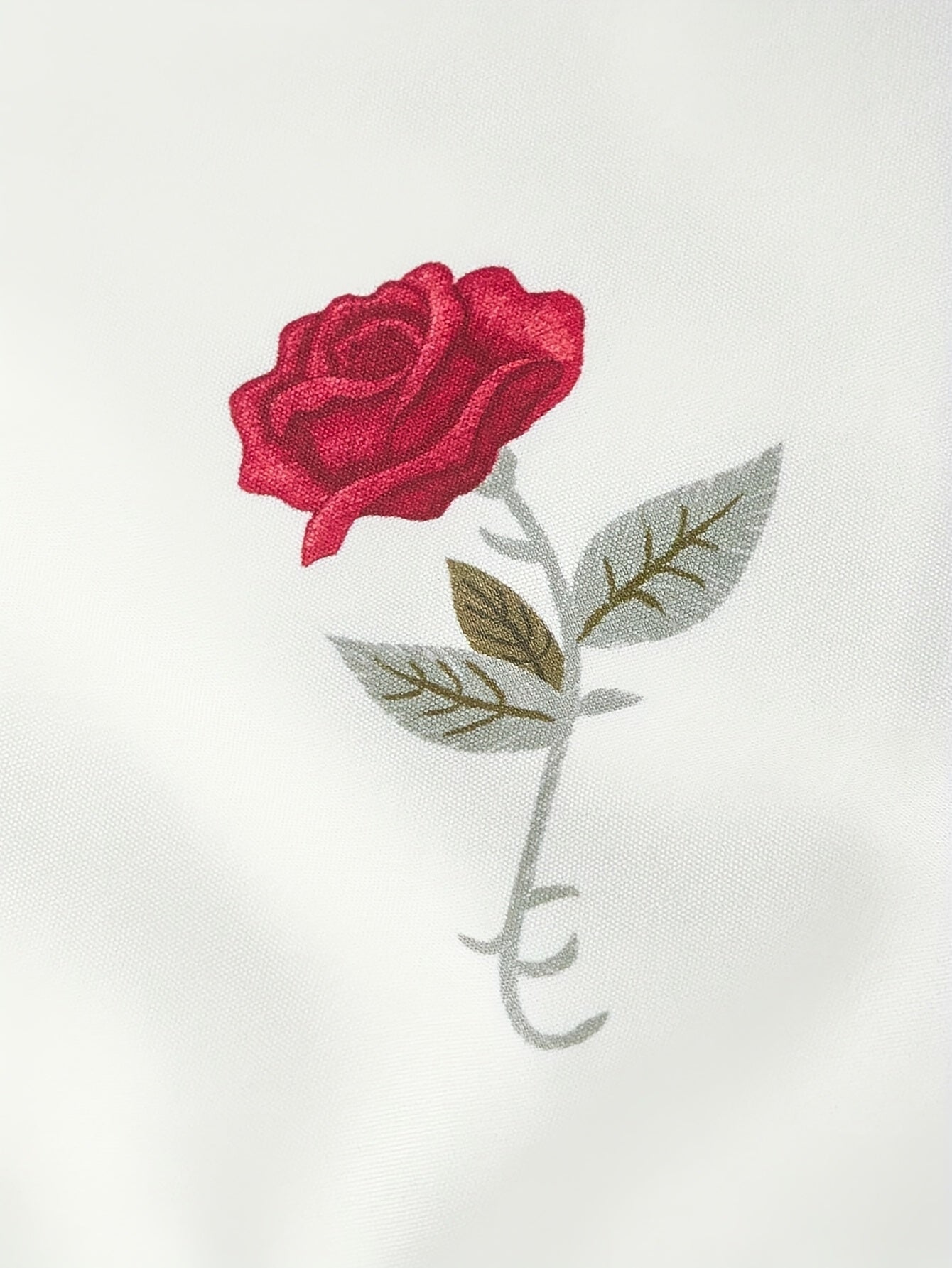 Robe élégante pour femmes à col carré – Imprimé floral, manches courtes, coupe ajustée en A, roses rouges et feuilles vertes, légère et lavable en machine, printemps/été/automne, casual à semi-formel