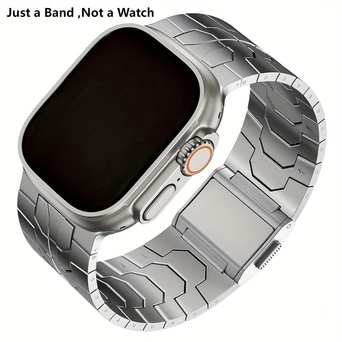 Bracelet Compatible Ultra 2/49 mm, Ultra/Series 9–1 & SE 2 – Bracelet de Remplacement en Titane Grade 2 Haute Résistance, Fermoir Magnétique Ajustable 22 mm, Léger & Durable, Prêt à Offrir