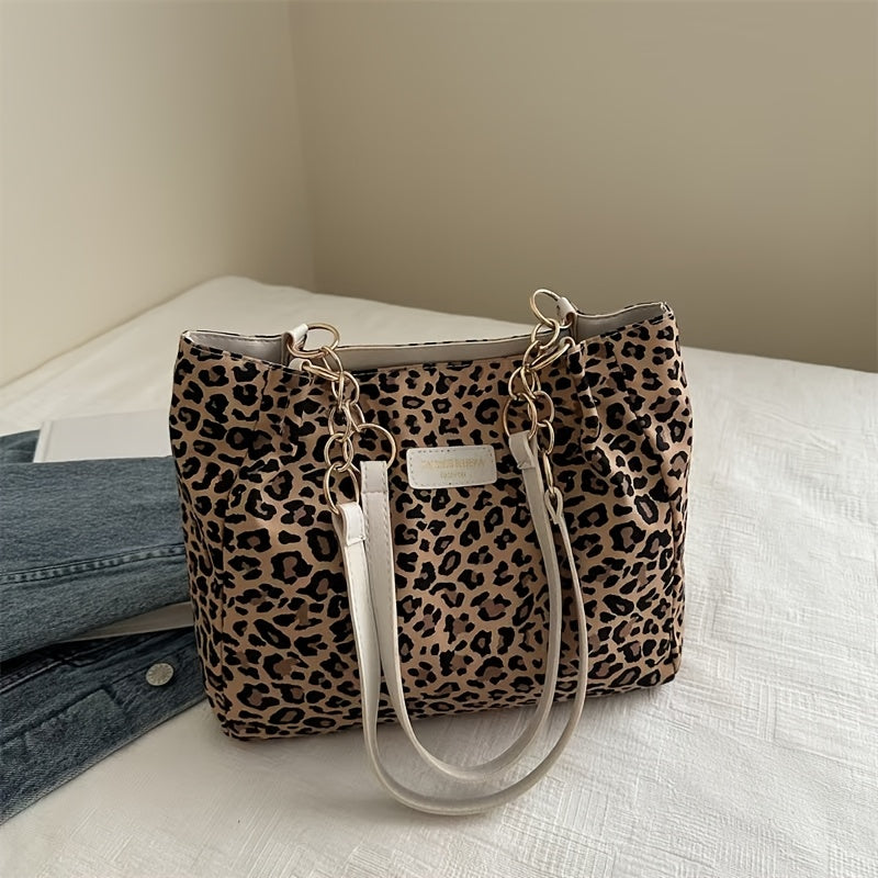 Sac Cabas en Toile Chic à Motif Floral et Papillon pour Femmes – Grande Capacité, Fermeture Éclair, Idéal pour Usage Quotidien et Déplacements – Cadeau Stylé pour Elle